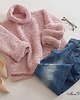 swetry damskie  Sweter w różu 10