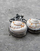 kolczyki wire wrapping Muszla     - kolczyki 4