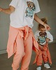 t-shirt damskie T-shirt oversize Funky Teddy dla mamy cream 6