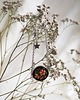 bransoletki - inne Bransoletka stalowa z haftem botanicznym 3