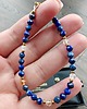bransoletki z kamieni naturalnych Bransoletka lapis lazuli cytryn 1