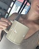 kubki i filiżanki Duży Ceramiczny Kubek Handmade 450 ml z Gąskami Farmhouse Life 7
