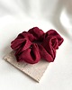 gumki do włosów Bordowa scrunchie do włosów Brie 1