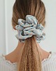gumki do włosów Gumka jedwabna, scrunchie,morning blossom MAXI 1