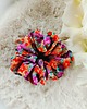 gumki do włosów Scrunchie do włosów, gumka do włosów, frotka z wiskozy Letnia fiesta XXL 1