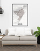 plakaty Barcelona mapa plakat  50x70 cm / A3 / A4 2