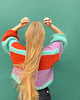 swetry damskie  100% Merino sweter na drutach 2
