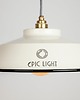 lampy wiszące Lampa emaliowana Big Loft (oprawka mosiężna) 7