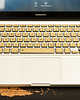 akcesoria różne Złote naklejki na Macbooka 2