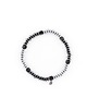 biżuteria męska Duży Onyks i Hematyt - komplet męskich bransoletek KULKA MAN 1