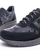 sneakersy damskie Sneakersy skórzane - ecru   (6627) 4