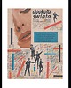 grafiki i ilustracje Oprawiona okładka DOOKOŁA ŚWIATA, 1962 r 1