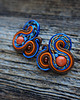 kolczyki soutache Jesienne kolczyki sutasz 2