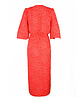 sukienki maxi damskie Czerwona sukienka Poppy Flower 6