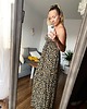 sukienki maxi damskie Lizzy Long Black & Yellow 2