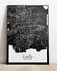 plakaty Plakat Łódź mapa 2