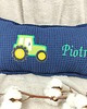 poduszki do pokoju dziecka Personalizowany prezent dla chłopca - imienna poduszka z traktorem 1