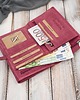 portfele damskie Portfel damski skórzany wiśniowy duży vintage z RFID Paolo Peruzzi 5