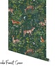 tapety i naklejki ścienne Tapeta Wonder Forest  Green 1