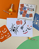 gry edukacyjne dla dzieci Szablony do rysowania dla dzieci (8 szt.) //HALLOWEEN 1
