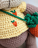 misie i maskotki Osiołek na szydełku 26 cm Amigurumi - na prezent 4