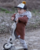 czapki dziecięce Czapka z daszkiem Pom Pom Cap T-rex 2