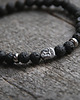 biżuteria męska Męska bransoletka :: buddha & BLACK LAVA III 1