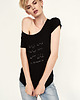 t-shirt damskie Femi-Shirt "All Boobs Are OK" Czarna 1