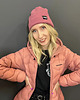 czapki damskie Czapka Beanie Fisherman HIBISCUS ROSE 4