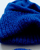 czapki damskie Na drutach "blue sky"80%merino 20%kaszmir 2