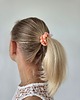 gumki do włosów Gumka jedwabna, scrunchie, frotka light salmon MINI 2
