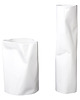 wazony Wazon Pogięty niski / biała porcelana 5