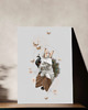 grafiki i ilustracje Plakat, kolaż Moth & Butterflies 1