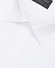koszule męskie Jednolita koszula męska 00359 dł rękaw biały slim 2