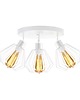 lampy wiszące Nowoczesna lampa sufitowa z regulowanymi kloszami GIJON LOFT 3