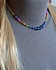 kolie Intensywnie kolorowy naszyjnik w stylizacji etno ciekawy PREZENT handmade 5