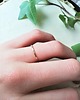 obrączki ślubne 1.2 mm wąska obrączka młotkowana w złocie 585 6