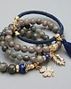 bransoletki z kamieni naturalnych Dark blue and grey vol. 12 - set /26.09.24/ 1