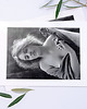 fotografia Fotografia z passe-partout; Evelyn Nesbit 2