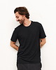 t-shirty męskie Kameleon Koszulka Wełniana Męska Czarna 100% Merino RWS 1