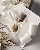 kartki scrapbooking 50 rocznica ślubu, złote gody, exploding box z torebką 7