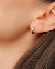kolczyki pozłacane Kolczyki koła 13mm srebro 925 pozłacane 2
