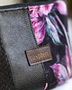 kosmetyczki Czarna kosmetyczka patchwork 1