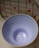 talerze, miski Ceramiczna miska w kratkę ręcznie robiona 5