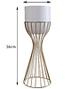 kwietniki Kwietnik metalowy stojący LOFT Design - GOLD 56cm 2