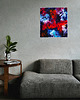 obrazy Abstrakcja Kolory 55x60 cm ręcznie malowany 4