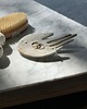 pojemniki na biżuterię Ceramiczna Łapka Handmade Talerzyk na Biżuterię Rustic Matte Dalmatinian 3
