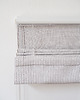 zasłony Lniana roleta rzymska heavy GRAY STRIPES 4
