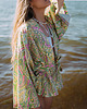 bluzki kimonowe damskie Kimono Hippie short 5