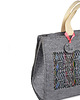 torby na ramię Szara filcowa torebka EthnicBag 6